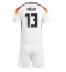 Deutschland Thomas Muller #13 Heimtrikot Kinder EM 2024 Kurzarm (+ kurze hosen)