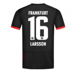 Eintracht Frankfurt Hugo Larsson #16 Auswärtstrikot 2024-25 Kurzarm