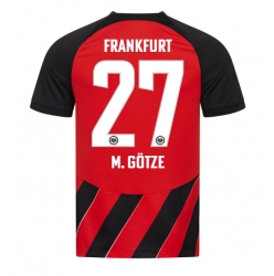 Eintracht Frankfurt Mario Gotze #27 Heimtrikot 2023-24 Kurzarm