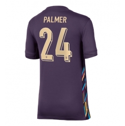 England Cole Palmer #24 Auswärtstrikot Frauen EM 2024 Kurzarm