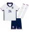 England Cole Palmer #24 Heimtrikot Kinder EM 2024 Kurzarm (+ kurze hosen)