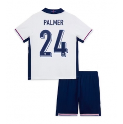 England Cole Palmer #24 Heimtrikot Kinder EM 2024 Kurzarm (+ kurze hosen)