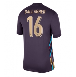 England Conor Gallagher #16 Auswärtstrikot EM 2024 Kurzarm