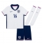 England Conor Gallagher #16 Heimtrikot Kinder EM 2024 Kurzarm (+ kurze hosen)