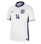 England Ezri Konsa #14 Heimtrikot EM 2024 Kurzarm