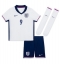 England Harry Kane #9 Heimtrikot Kinder EM 2024 Kurzarm (+ kurze hosen)