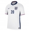 England Jarrod Bowen #20 Heimtrikot EM 2024 Kurzarm