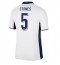 England John Stones #5 Heimtrikot EM 2024 Kurzarm