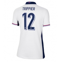 England Kieran Trippier #12 Heimtrikot Frauen EM 2024 Kurzarm