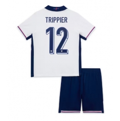 England Kieran Trippier #12 Heimtrikot Kinder EM 2024 Kurzarm (+ kurze hosen)