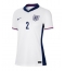 England Kyle Walker #2 Heimtrikot Frauen EM 2024 Kurzarm