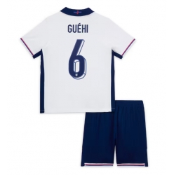 England Marc Guehi #6 Heimtrikot Kinder EM 2024 Kurzarm (+ kurze hosen)