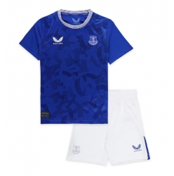 Everton Heimtrikot Kinder 2024-25 Kurzarm (+ kurze hosen)