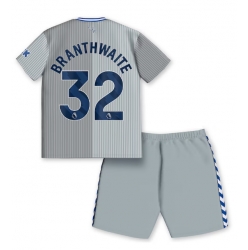 Everton Jarrad Branthwaite #32 3rd trikot Kinder 2023-24 Kurzarm (+ kurze hosen)