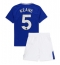 Everton Michael Keane #5 Heimtrikot Kinder 2024-25 Kurzarm (+ kurze hosen)