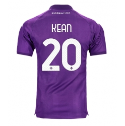 Fiorentina Moise Kean #20 Heimtrikot 2024-25 Kurzarm