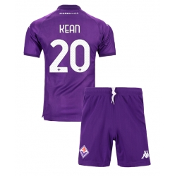 Fiorentina Moise Kean #20 Heimtrikot Kinder 2024-25 Kurzarm (+ kurze hosen)