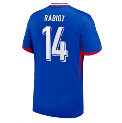 Frankreich Adrien Rabiot #14 Heimtrikot EM 2024 Kurzarm