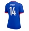 Frankreich Adrien Rabiot #14 Heimtrikot Frauen EM 2024 Kurzarm