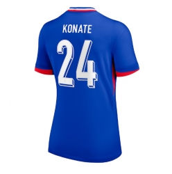 Frankreich Ibrahima Konate #24 Heimtrikot Frauen EM 2024 Kurzarm