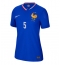 Frankreich Jules Kounde #5 Heimtrikot Frauen EM 2024 Kurzarm