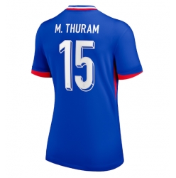 Frankreich Marcus Thuram #15 Heimtrikot Frauen EM 2024 Kurzarm