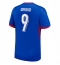 Frankreich Olivier Giroud #9 Heimtrikot EM 2024 Kurzarm