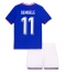 Frankreich Ousmane Dembele #11 Heimtrikot Kinder EM 2024 Kurzarm (+ kurze hosen)