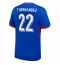 Frankreich Theo Hernandez #22 Heimtrikot EM 2024 Kurzarm