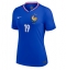 Frankreich Youssouf Fofana #19 Heimtrikot Frauen EM 2024 Kurzarm