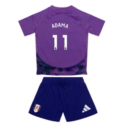 Fulham Adama Traore #11 3rd trikot Kinder 2024-25 Kurzarm (+ kurze hosen)