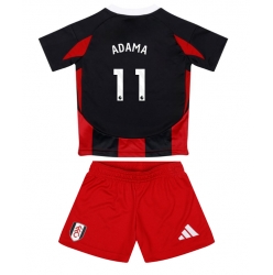 Fulham Adama Traore #11 Auswärtstrikot Kinder 2024-25 Kurzarm (+ kurze hosen)