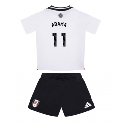 Fulham Adama Traore #11 Heimtrikot Kinder 2024-25 Kurzarm (+ kurze hosen)