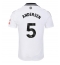 Fulham Joachim Andersen #5 Heimtrikot 2024-25 Kurzarm