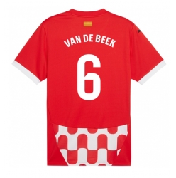 Girona Donny van de Beek #6 Heimtrikot 2024-25 Kurzarm