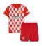 Girona Heimtrikot Kinder 2024-25 Kurzarm (+ kurze hosen)