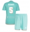 Inter Miami Sergio Busquets #5 3rd trikot Kinder 2024-25 Kurzarm (+ kurze hosen)