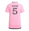 Inter Miami Sergio Busquets #5 Heimtrikot Frauen 2024-25 Kurzarm