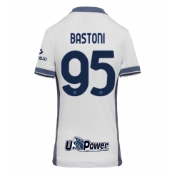 Inter Milan Alessandro Bastoni #95 Auswärtstrikot Frauen 2024-25 Kurzarm