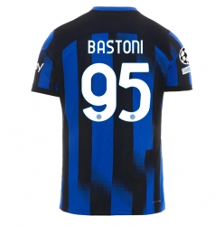 Inter Milan Alessandro Bastoni #95 Heimtrikot 2023-24 Kurzarm