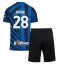 Inter Milan Benjamin Pavard #28 Heimtrikot Kinder 2024-25 Kurzarm (+ kurze hosen)