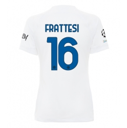 Inter Milan Davide Frattesi #16 Auswärtstrikot Frauen 2023-24 Kurzarm