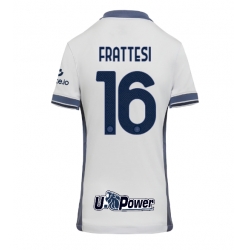 Inter Milan Davide Frattesi #16 Auswärtstrikot Frauen 2024-25 Kurzarm