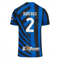 Inter Milan Denzel Dumfries #2 Heimtrikot 2024-25 Kurzarm