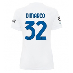 Inter Milan Federico Dimarco #32 Auswärtstrikot Frauen 2023-24 Kurzarm