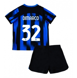 Inter Milan Federico Dimarco #32 Heimtrikot Kinder 2023-24 Kurzarm (+ kurze hosen)