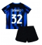 Inter Milan Federico Dimarco #32 Heimtrikot Kinder 2023-24 Kurzarm (+ kurze hosen)