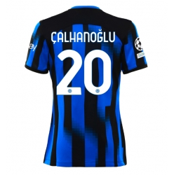 Inter Milan Hakan Calhanoglu #20 Heimtrikot Frauen 2023-24 Kurzarm