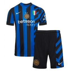 Inter Milan Heimtrikot Kinder 2024-25 Kurzarm (+ kurze hosen)