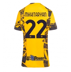 Inter Milan Henrikh Mkhitaryan #22 3rd trikot Frauen 2024-25 Kurzarm